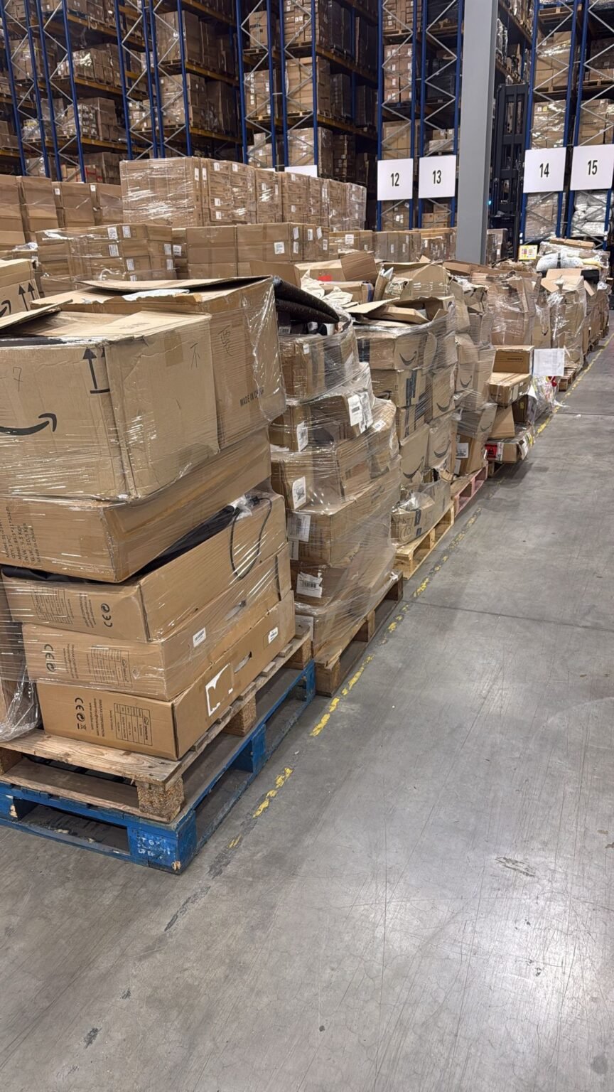 amazon returns (24 pallets) - Stockport Pallet Warehouse