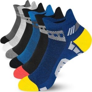 125 Pairs Mixed Cotton Ankle Sports Socks Wholesale Job Lot 25 x 5 Packs